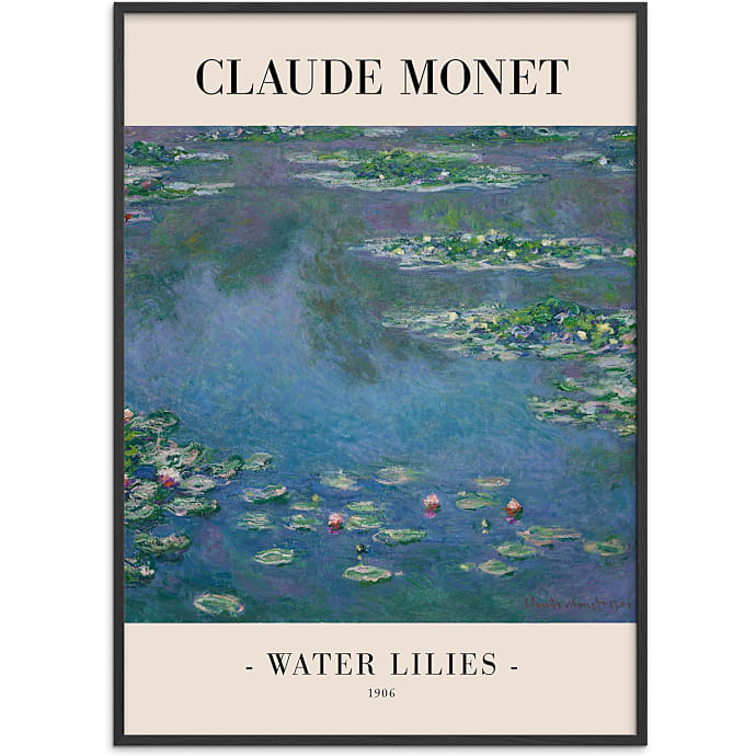 Citatplakat Water Lilies 1915