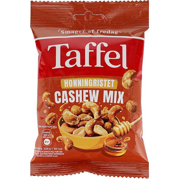 Taffel Honningristet Cashew Mix 120 g