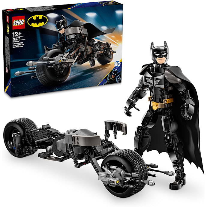 LEGO DC Batman: Byg selv-figur af Batman og Batpod-motorcyklen 76273