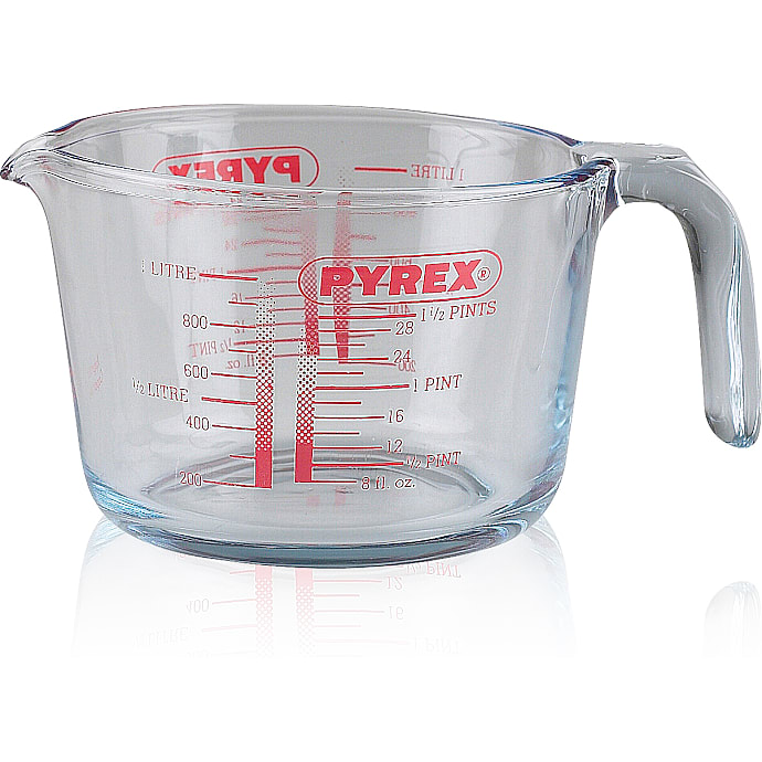 Pyrex målekande - klar