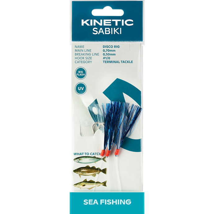 Kinetic Sabiki Disco Forfang