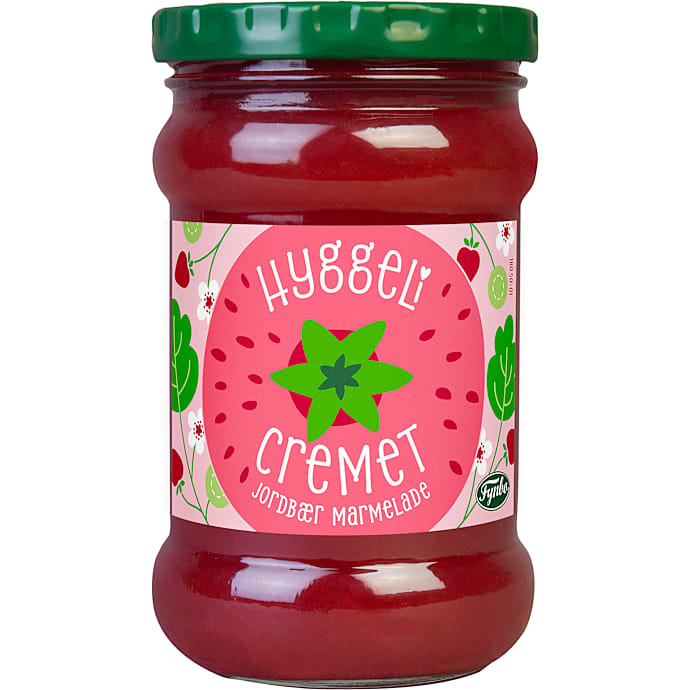 Cremet jordbærmarmelade