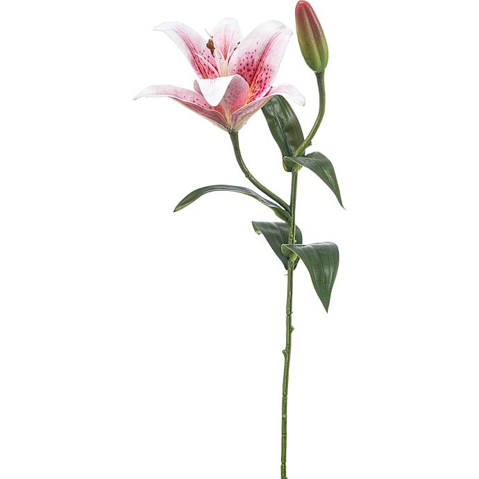 Kunstig Blomsterstilk Lilje Pink