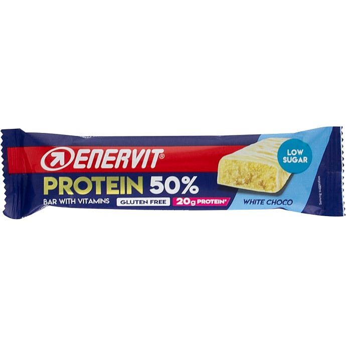 Energibar m. hvid chokolade, B6- og D-vitamin