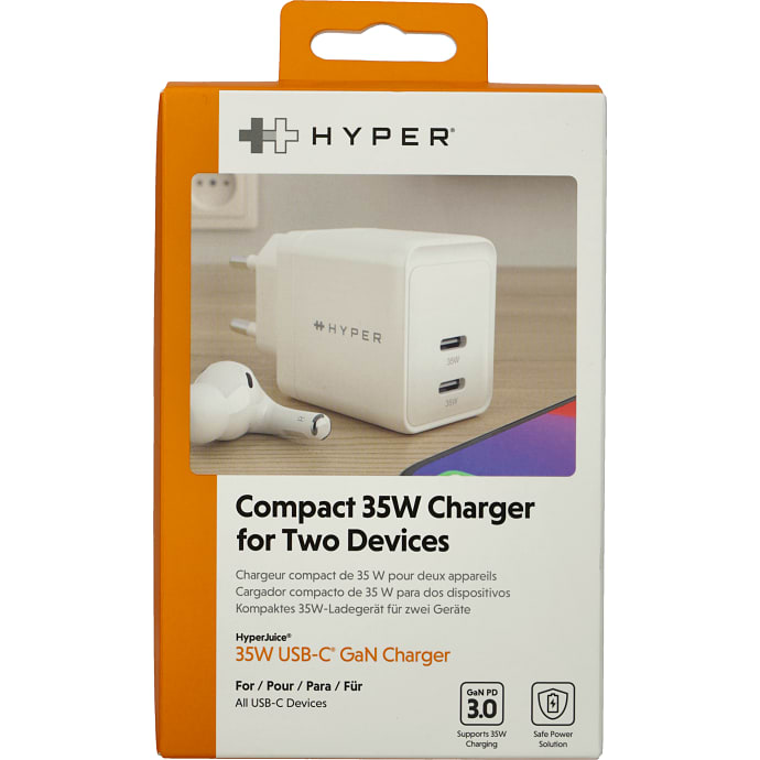 Hyper Oplader 35W Hvid