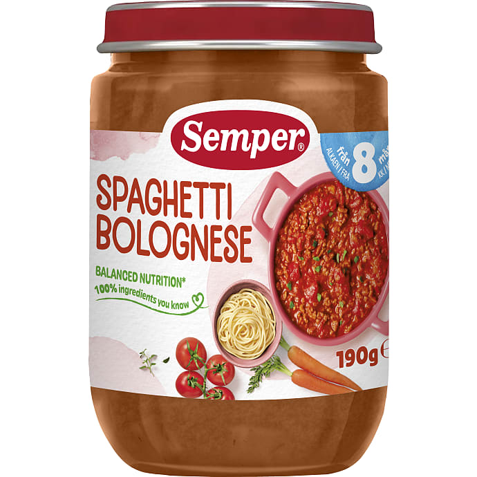 Semper Mos spaghetti bolognese