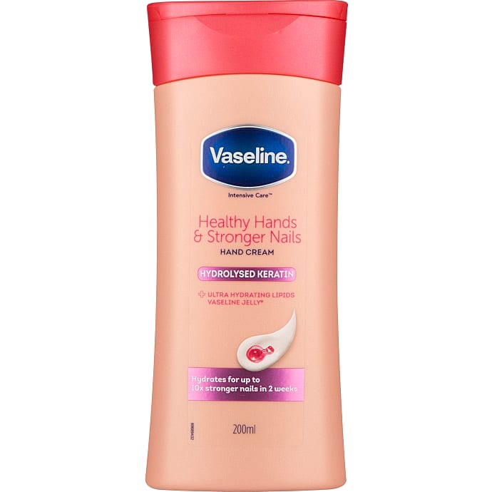 Vaseline Hånd- og neglecreme m. keratin 200 ml