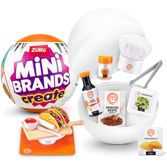 Mini Brands Master Chef samlersæt - flere varianter - assorteret