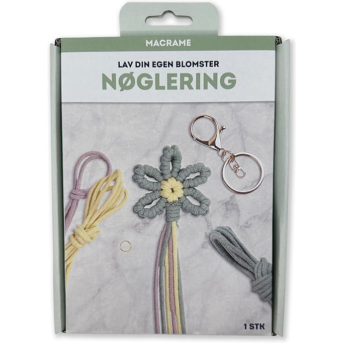 1Conzept Macrame nøgleringe