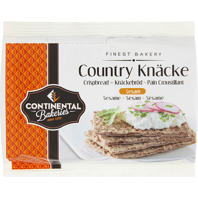 Continental Bakeries Knækbrød m. sesam