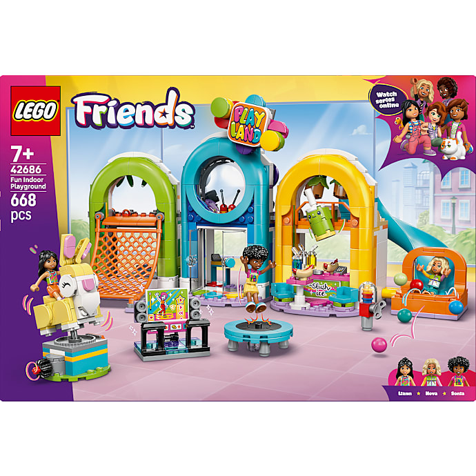 LEGO Friends Sjovt indendørs legeland 42686
