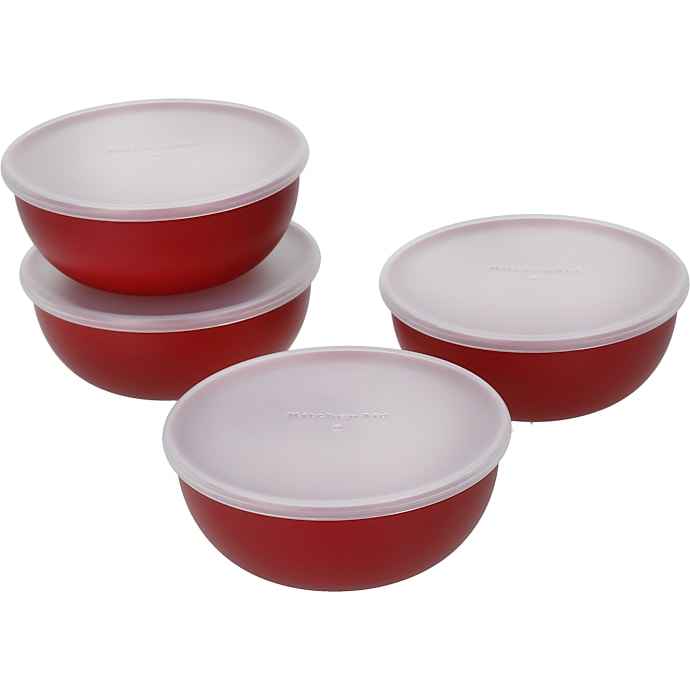 KitchenAid miniskåle 4-pak - rød