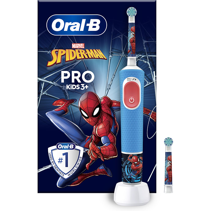 Oral-B Pro Kids 3+ Elektrisk tandbørste Spiderman