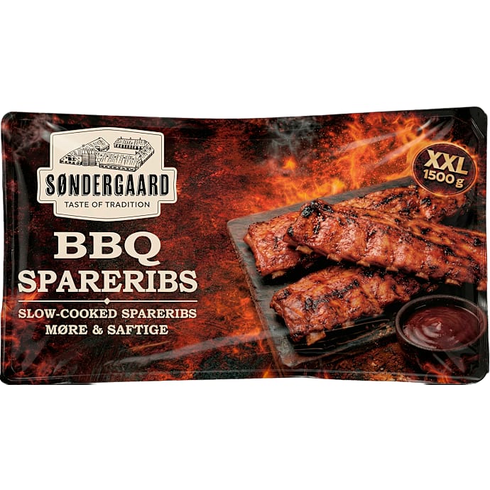 Spareribs m. barbecuemarinade