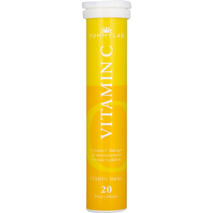 Brusetabletter C-vitamin m. lemonsmag