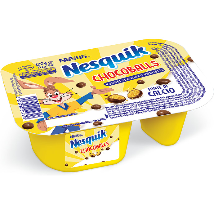 Yoghurt m. chokoladekugler