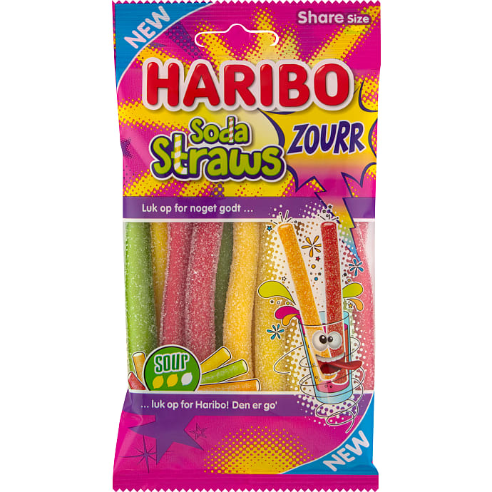 Haribo Soda Straws Zourr