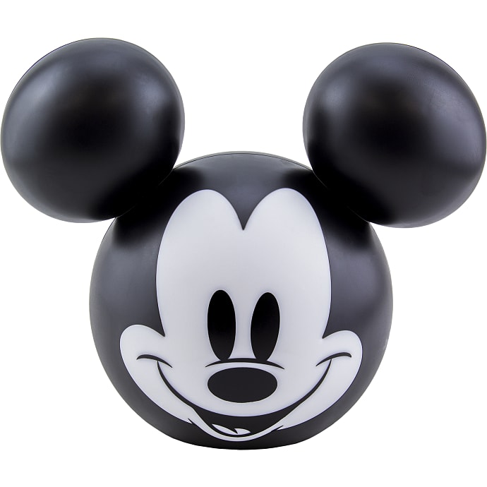 Disney Mickey Mouse Bordlampe Sort/Hvid