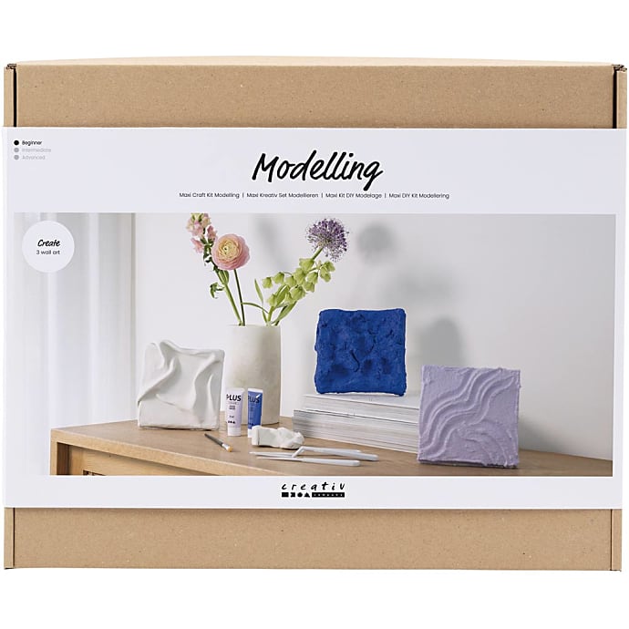 Maxi DIY kit modellering vægdekoration