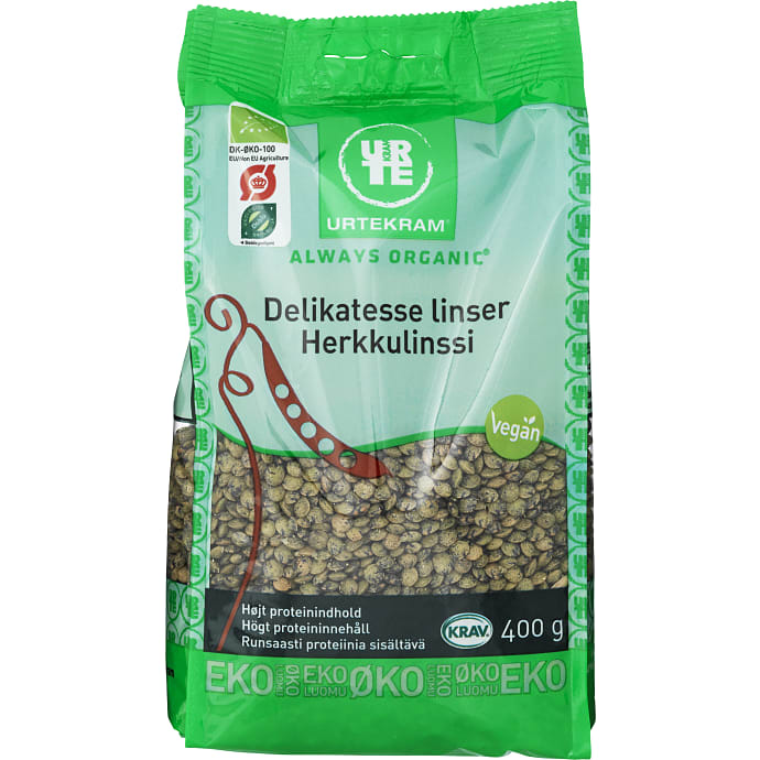 Grønne linser øko
