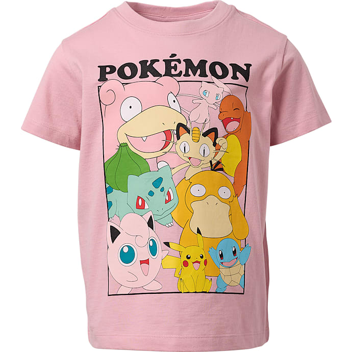 Pokémon T-shirt str. 122/128 - pink