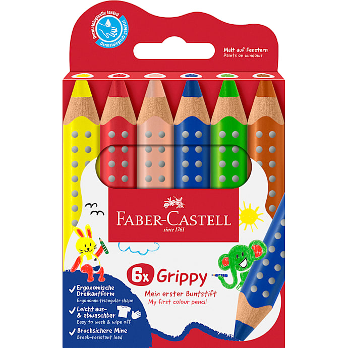 Faber-Castell Grippy XXL Farveblyanter