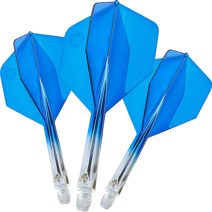 Unicorn Forge Flights flights- og skaftsystem medium - blå