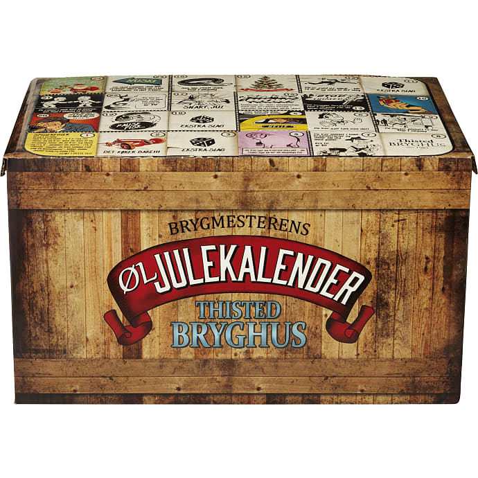 Julekalender m. 24 øl