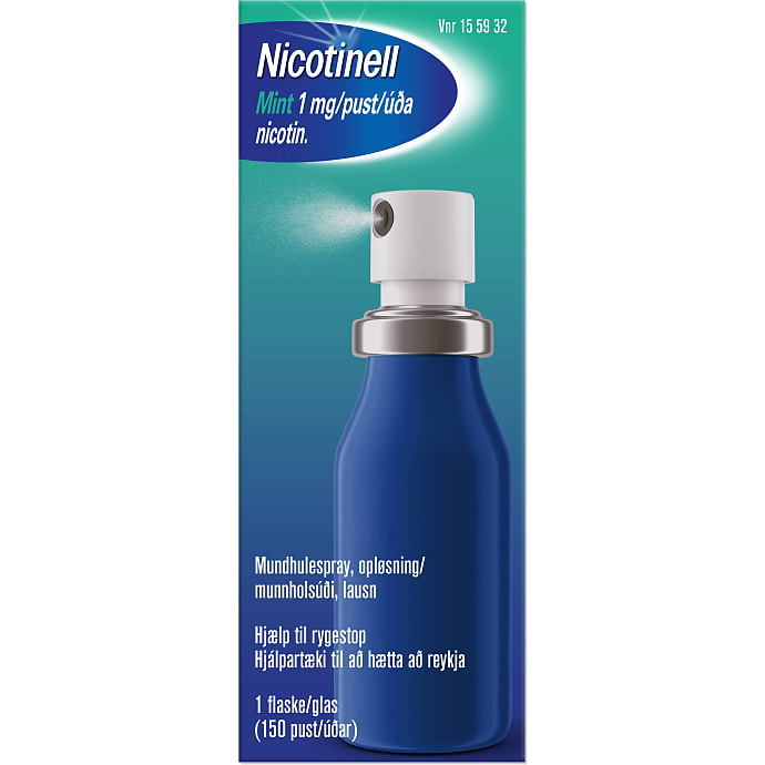 Nikotinmundspray mint