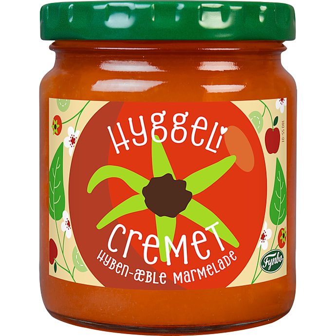 Cremet hyben-æblemarmelade