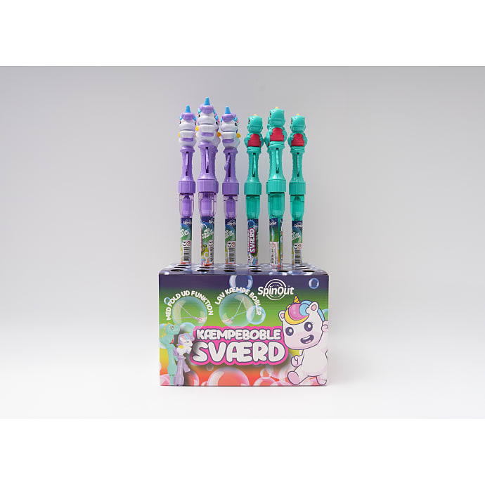 SpinOut Sæbeboblefigur Assorteret
