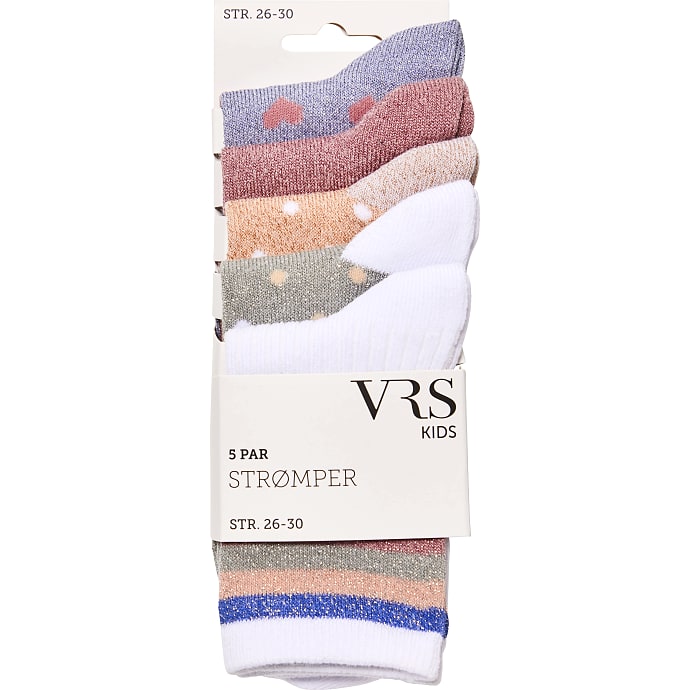 VRS Børnestrømper Glimmer 35-37