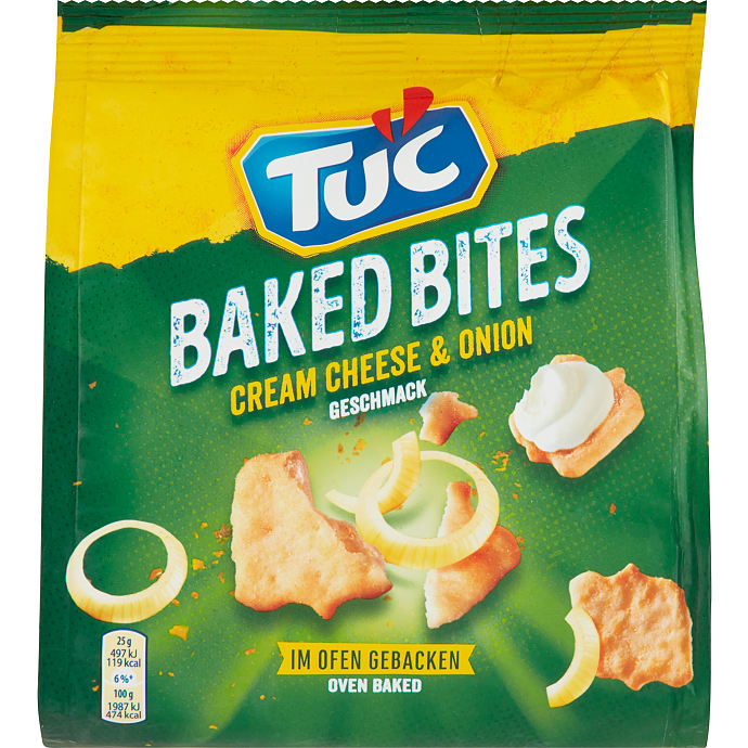 TUC kiks mini m. flødeost og løg
