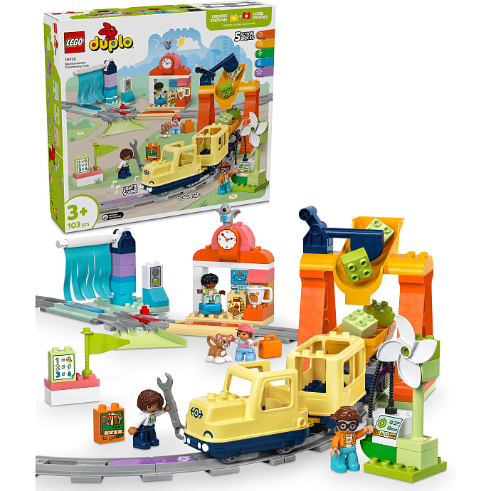 LEGO DUPLO By Stort Interaktivt Lokalbanetog Sæt 10428