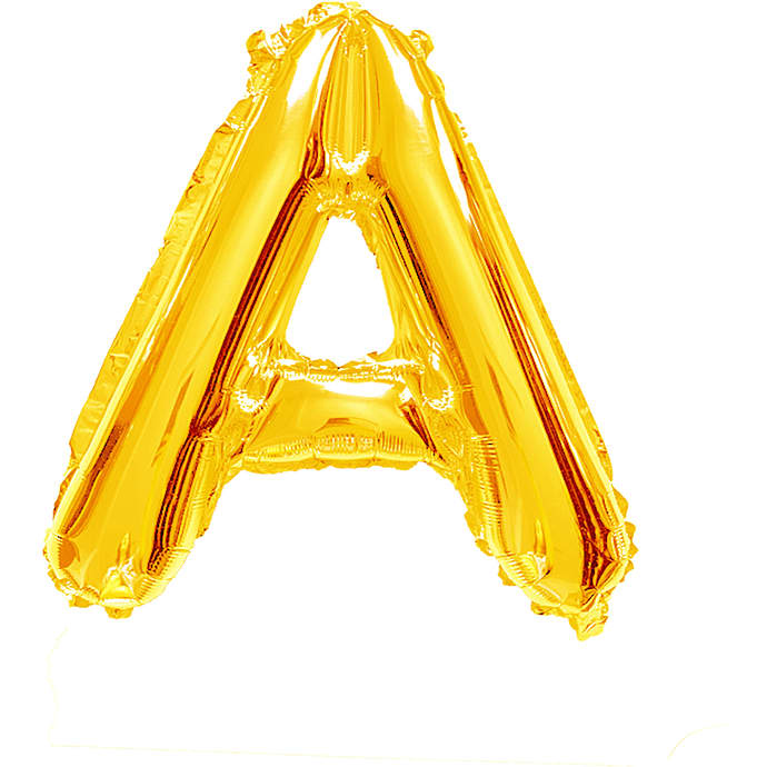 Salling Folieballon A 35 cm Guld