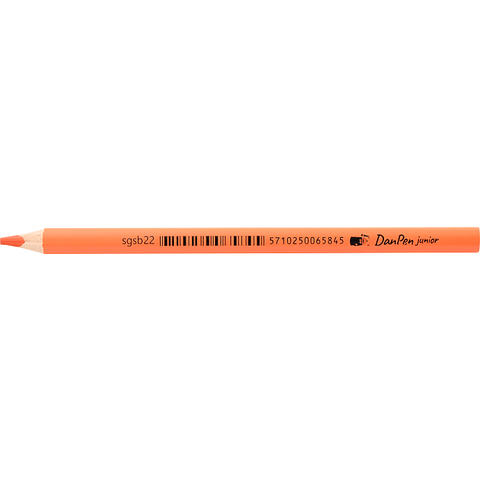 Danpen Junior Jumbo Farveblyant Orange
