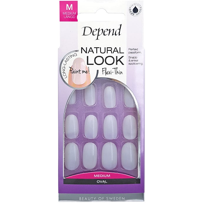 Kunstige negle - medium oval