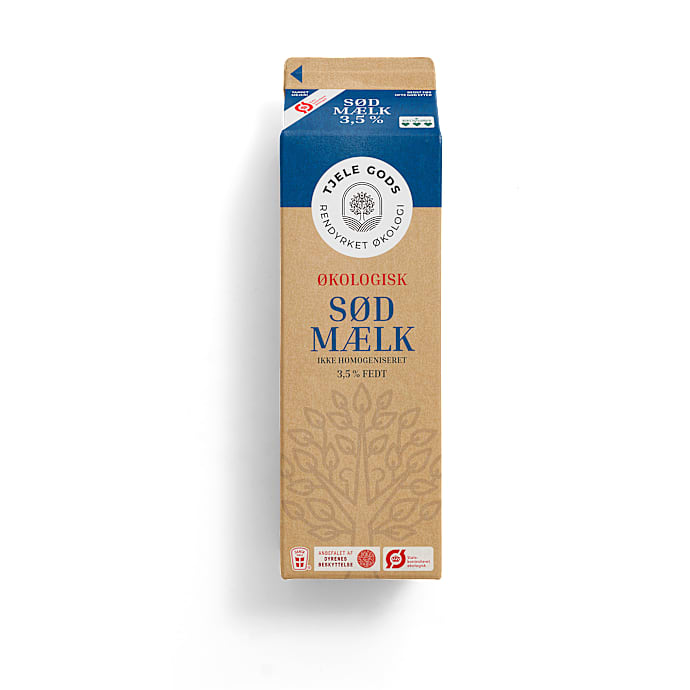 Sødmælk 3,5% fedt øko