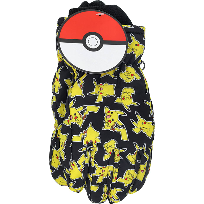 Pokemon børne handsker str. 6-8 år - sort