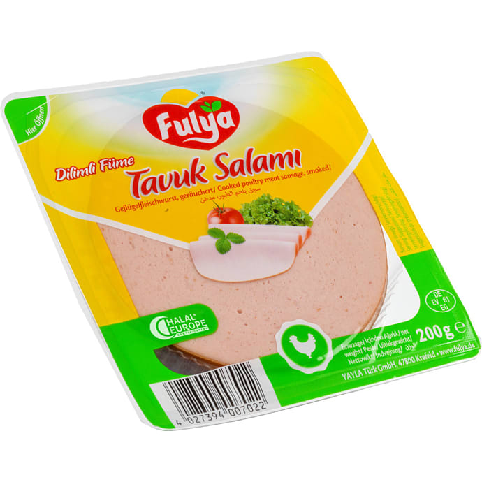 Fulya Kyllingesalami i skiver
