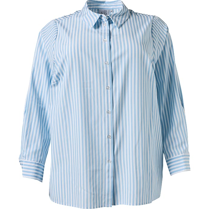 VRS Woman Jackie Basic Skjorte Str. 48 Blå