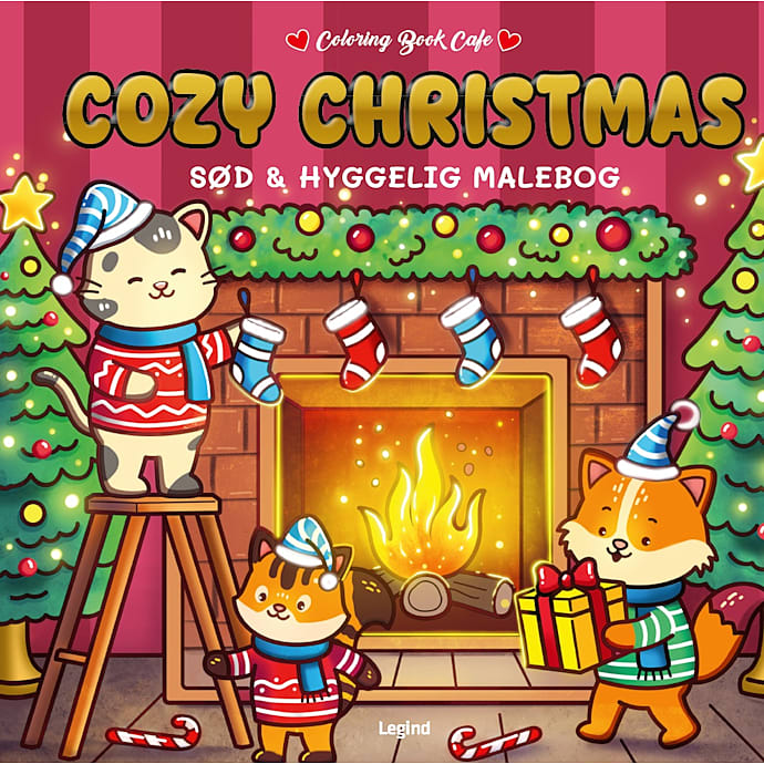 Legind Cozy Christmas malebog