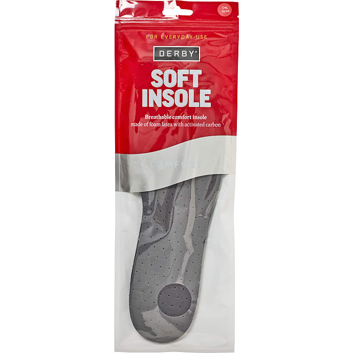 DERBY Soft sål str. 36/46 - sort