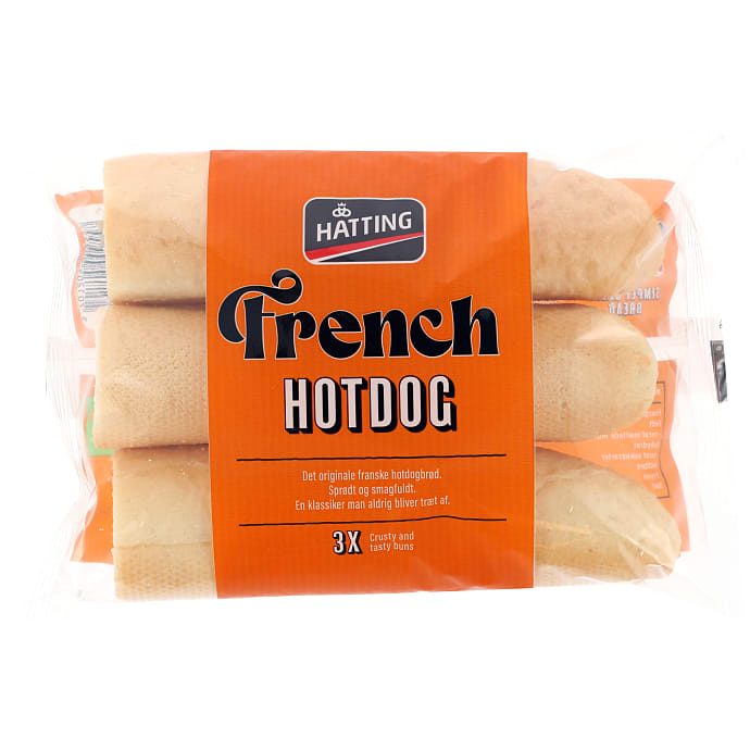 Fransk hotdogbrød