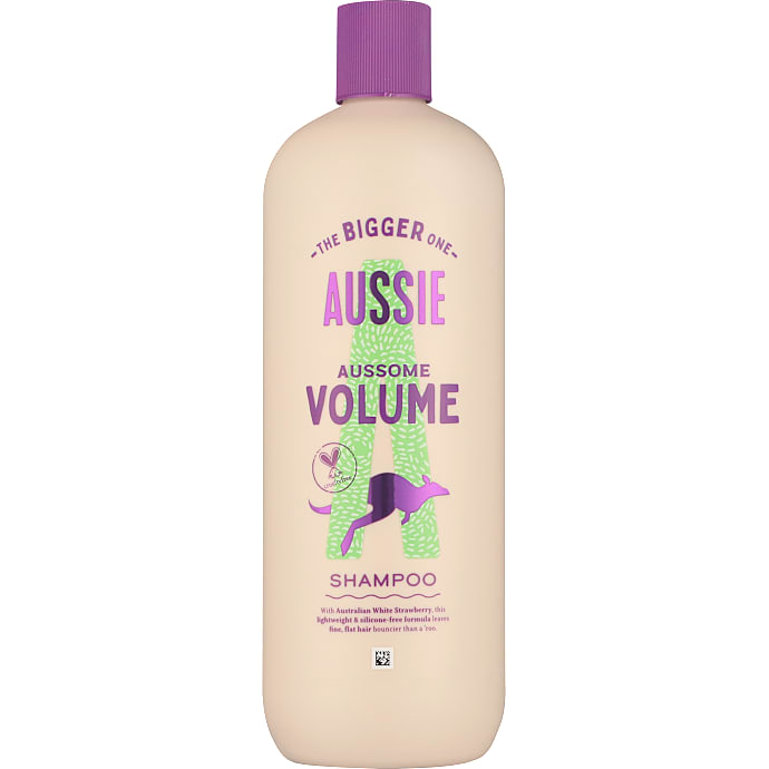 Shampoo m. jordbærekstrakt fint og fladt hår