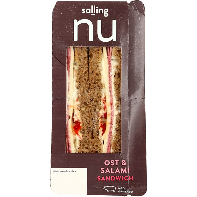 Salling NU Sandwich med salami og ost