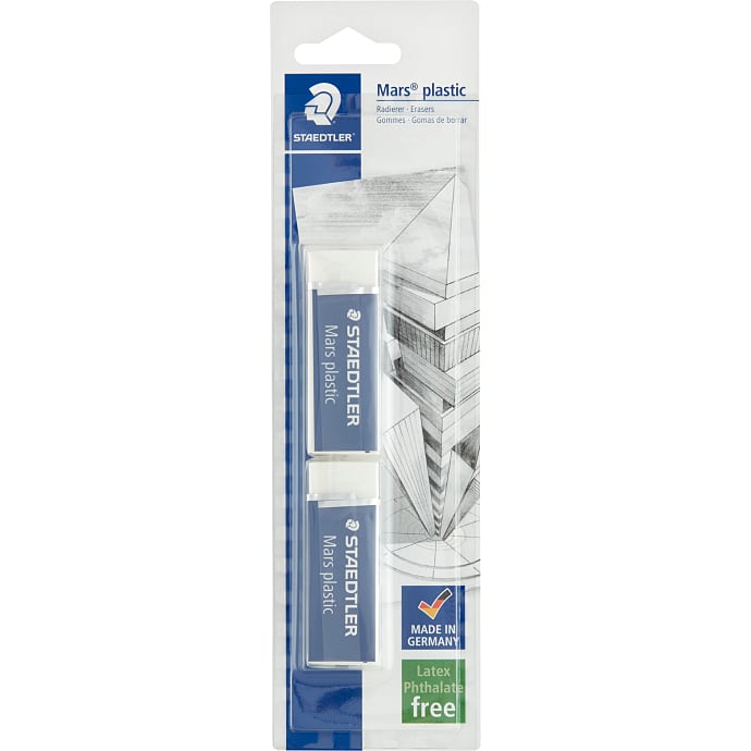 Staedtler viskelæder 2-pak