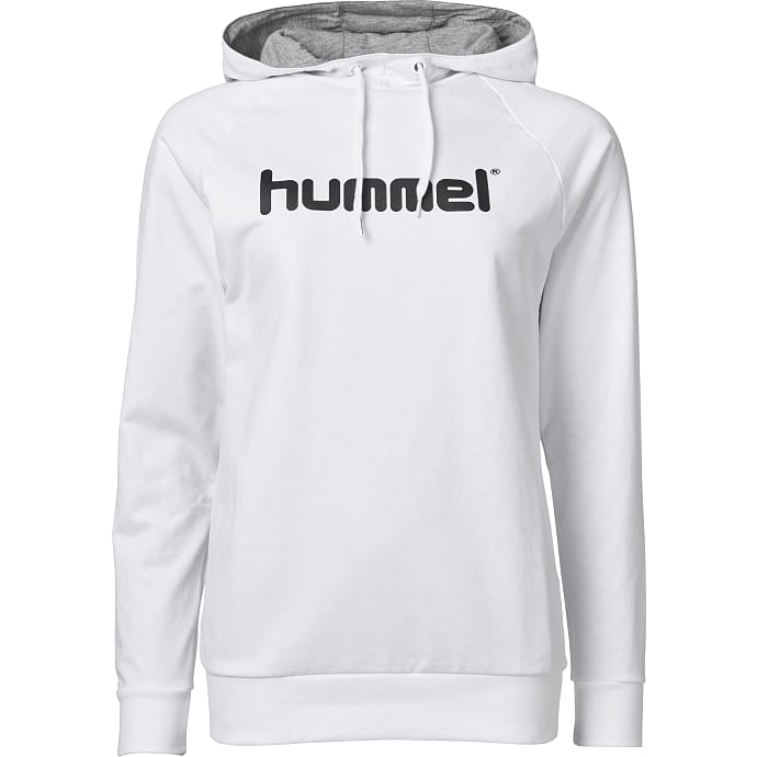 Hummel dame hoodie str. S - hvid