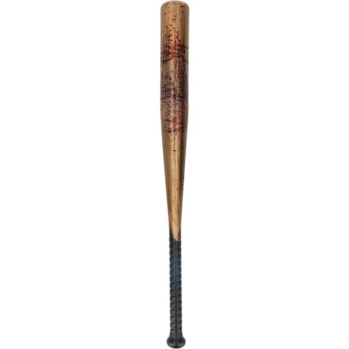 Halloween baseball bat - guldfarvet