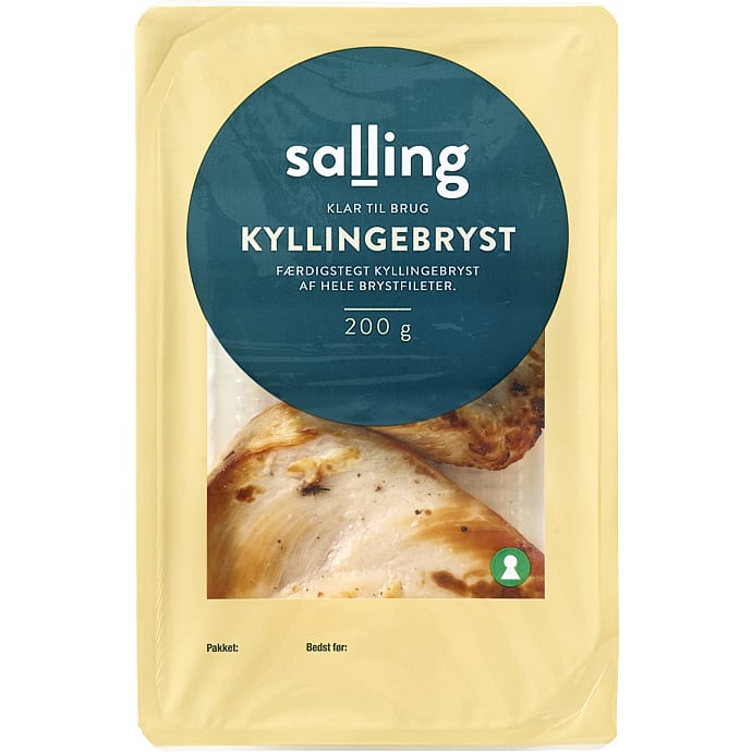 Stegt kyllingebryst